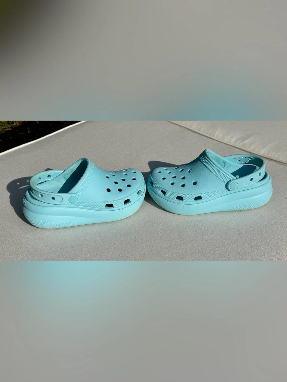 Crocs Kids Cutie Crush Platform Clog - Arctic Blue